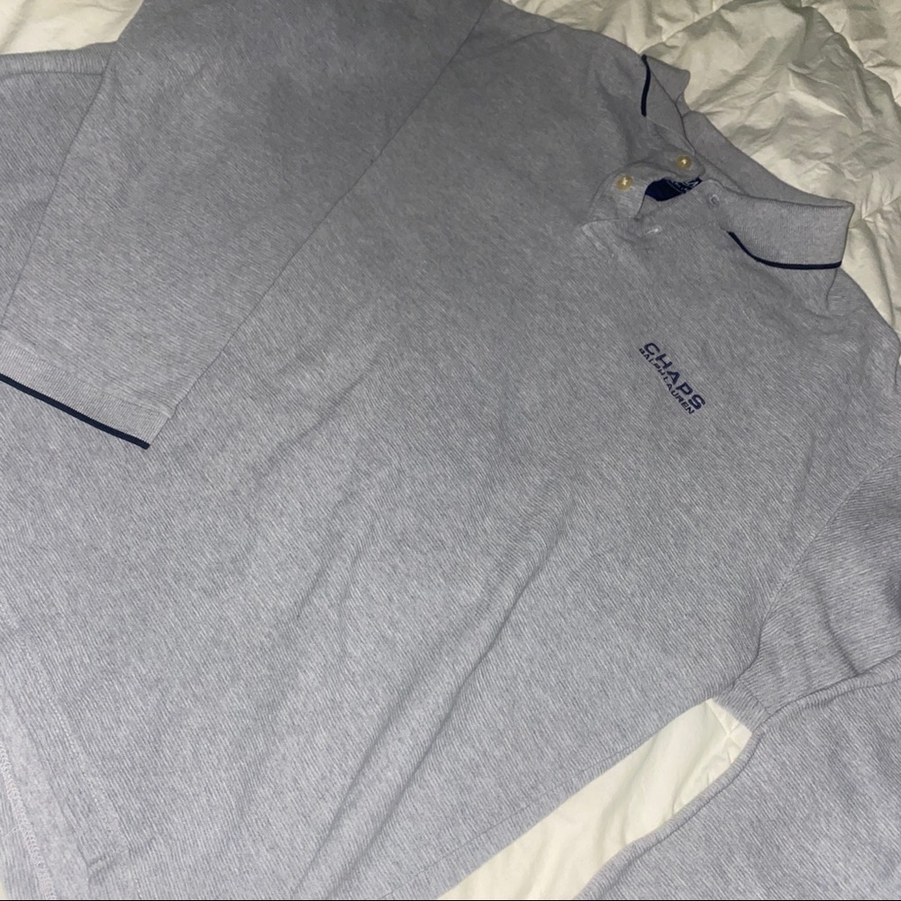 👕VINTAGE chaps Ralph Lauren long sleeve shirt - Picture 2 of 11